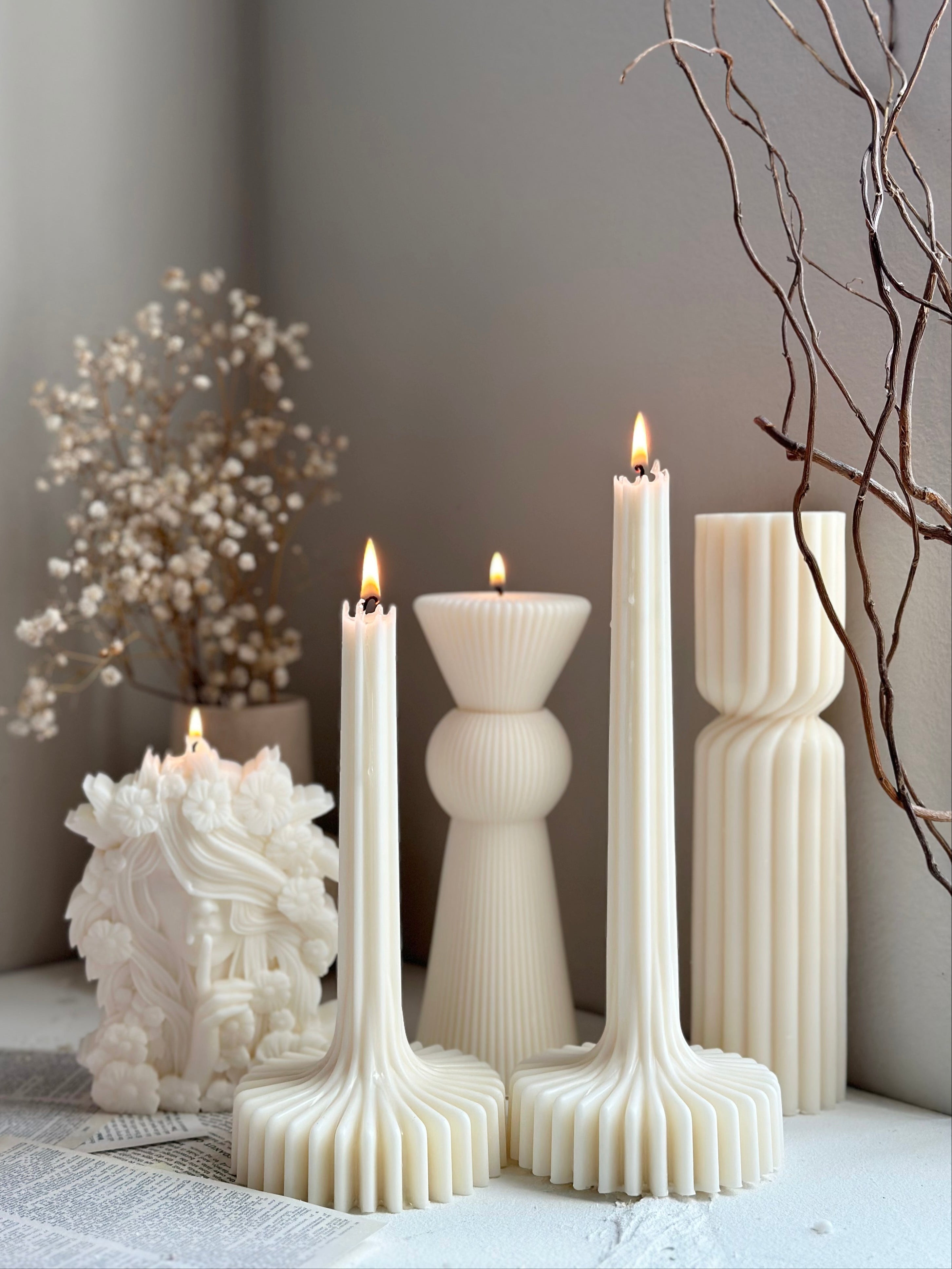 Pillar Candles – LA AROMA CANDLE CO.