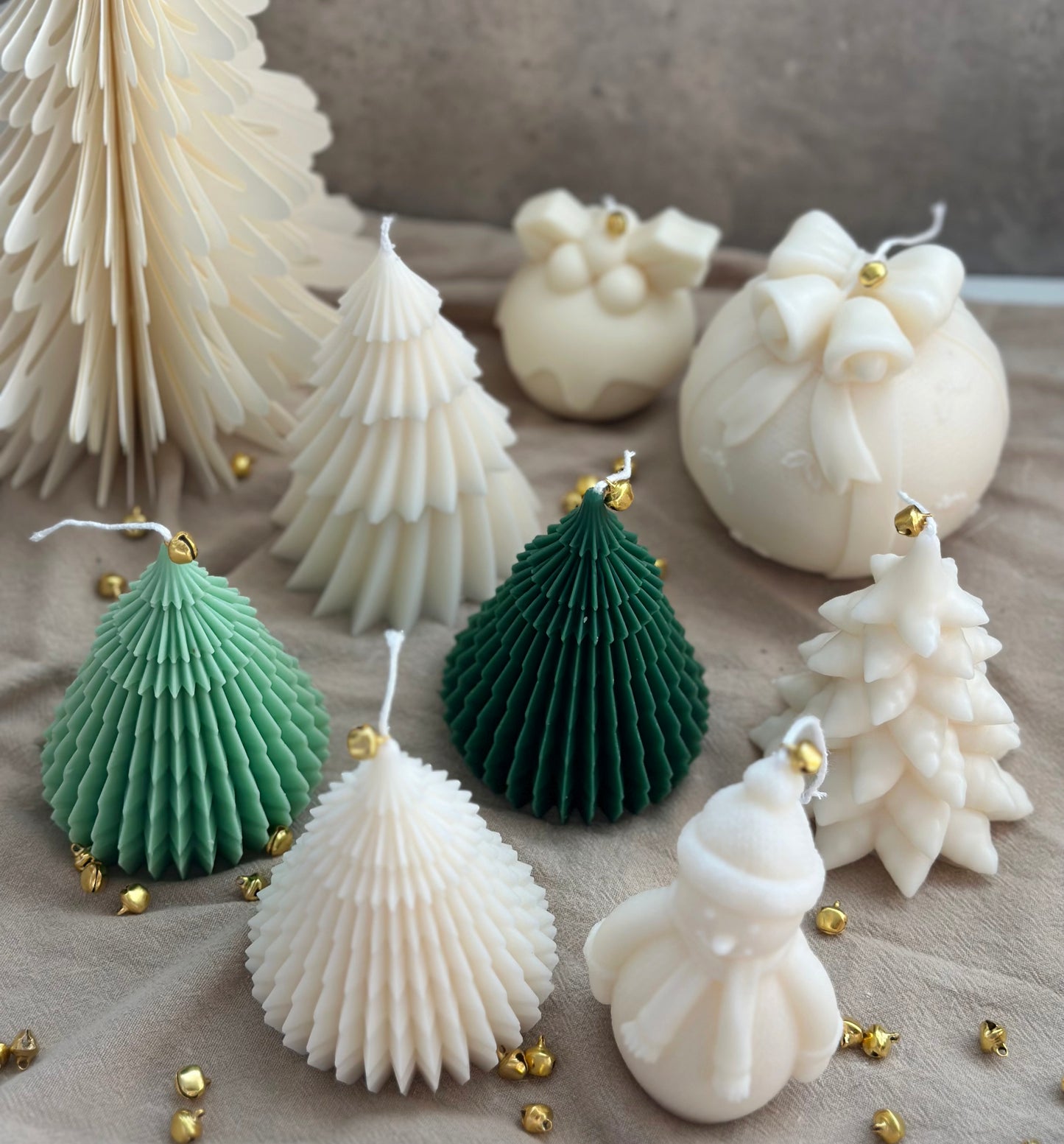 Boho Tree Christmas Candle (1 pc)