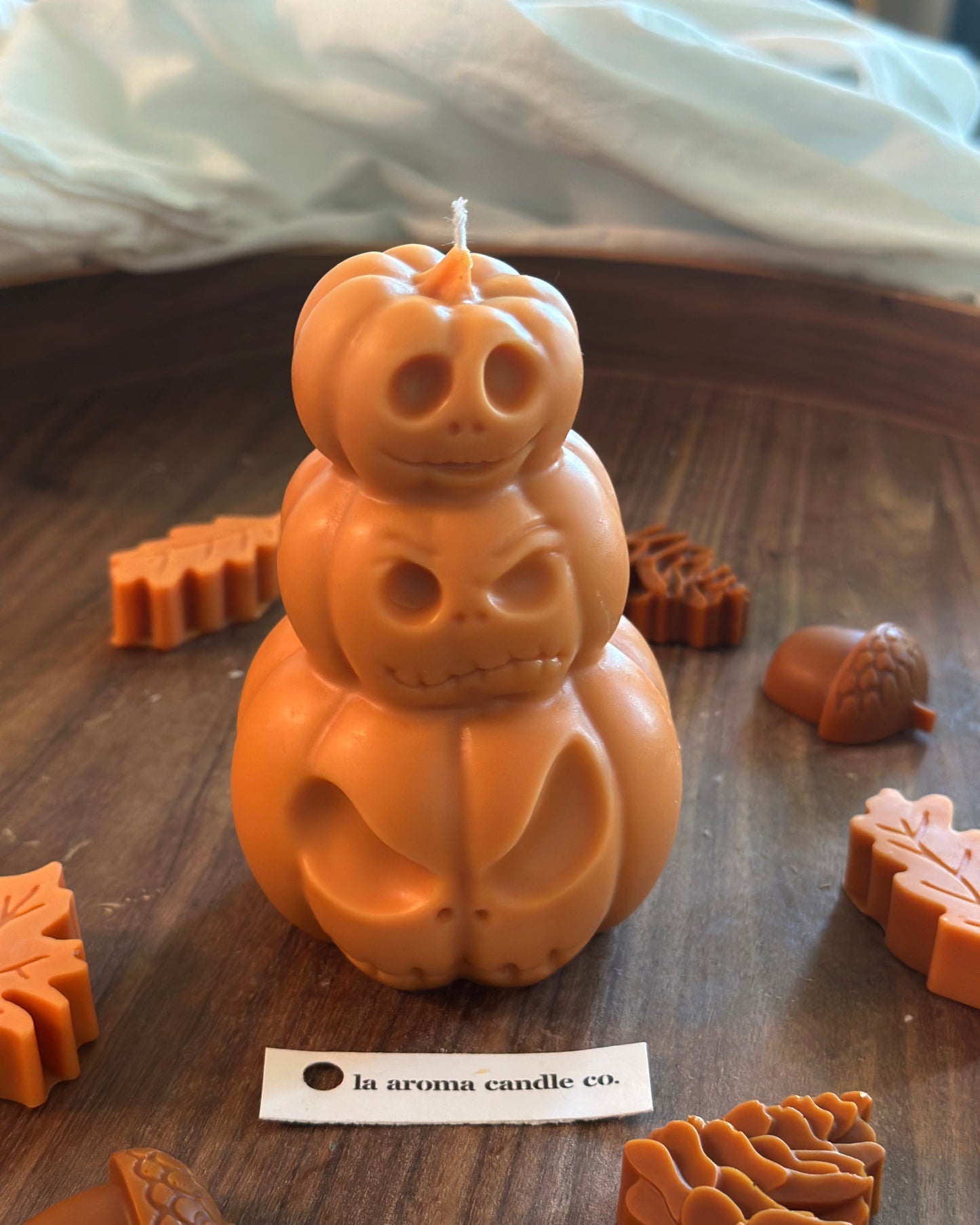Halloween Pumpkin Candles