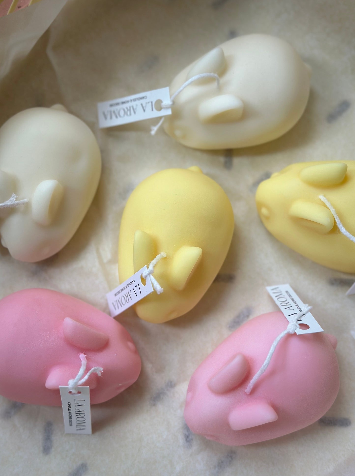 Baby Bunny Candle