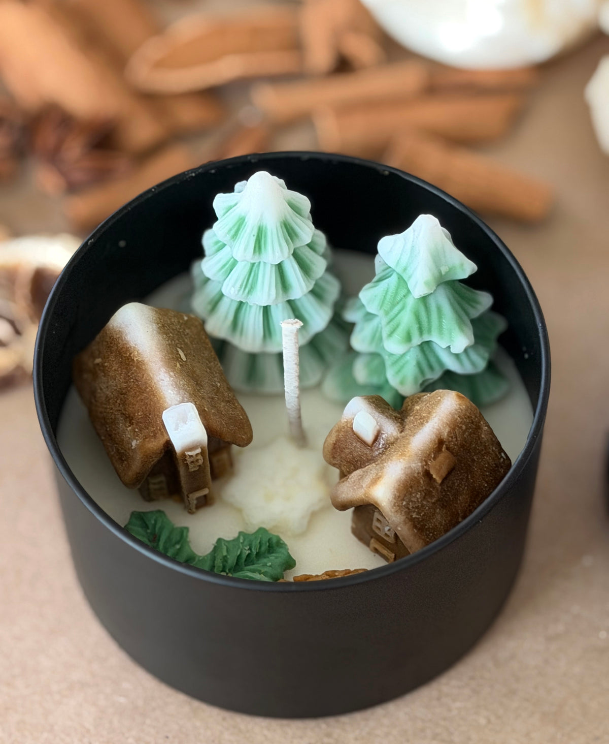 Christmas Village Candle