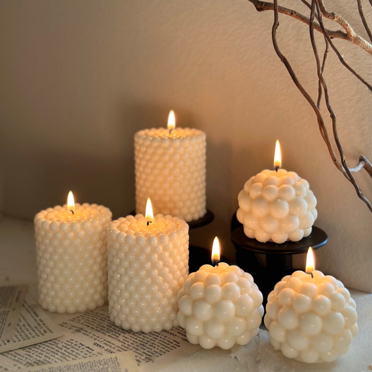 Bubble Candles
