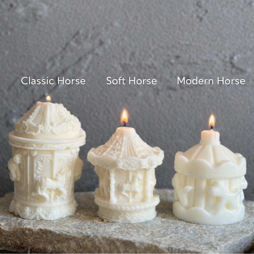 Carousel Horse Candle