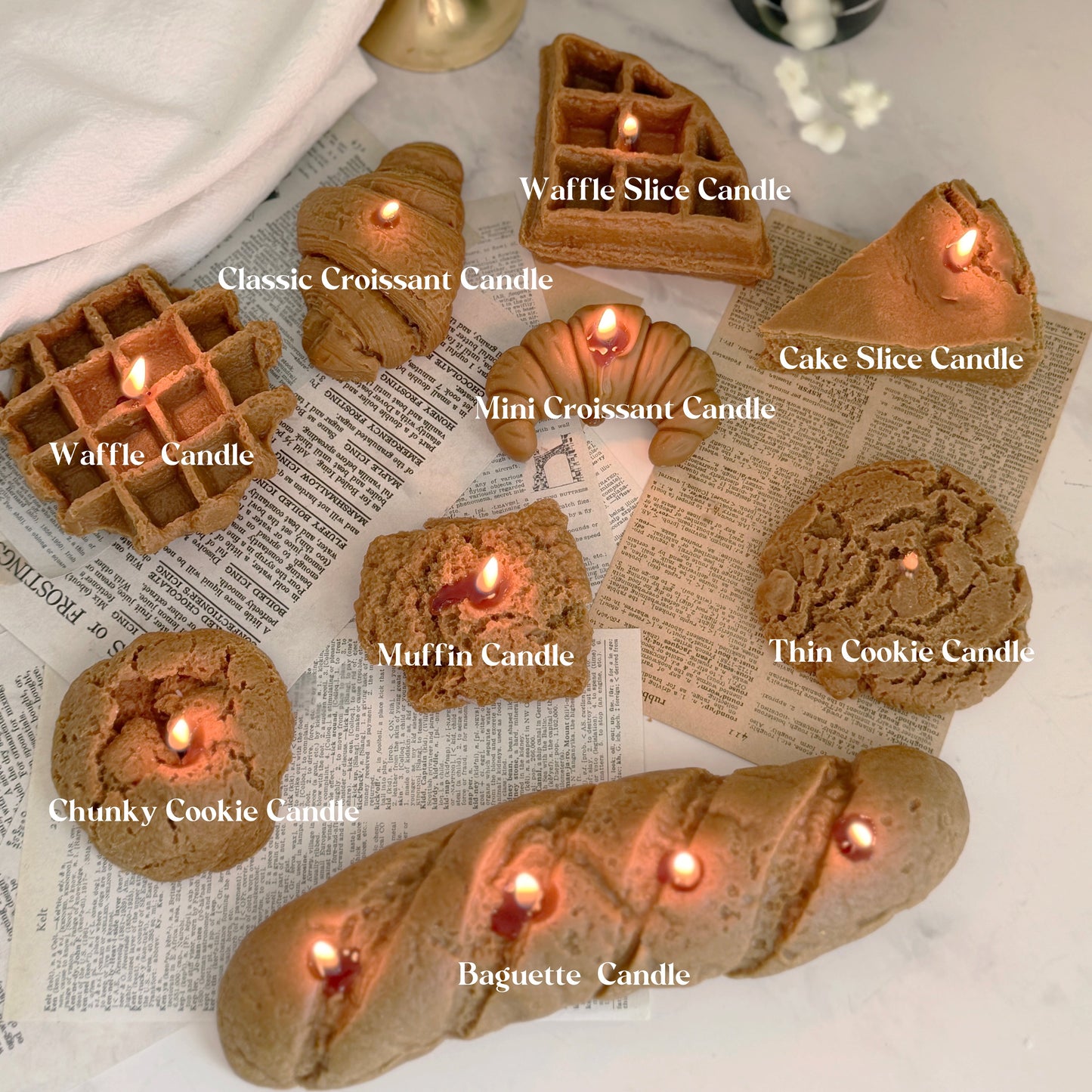 Bakery Dessert Candles