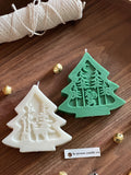 Santa and Reindeer Christmas Candles