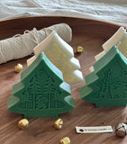 Santa and Reindeer Christmas Candles