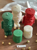 Holiday Soldier Shaped Candle