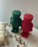 Holiday Soldier Shaped Candle