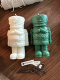 Holiday Soldier Shaped Candle
