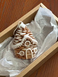 Winter Pinecone House Candle