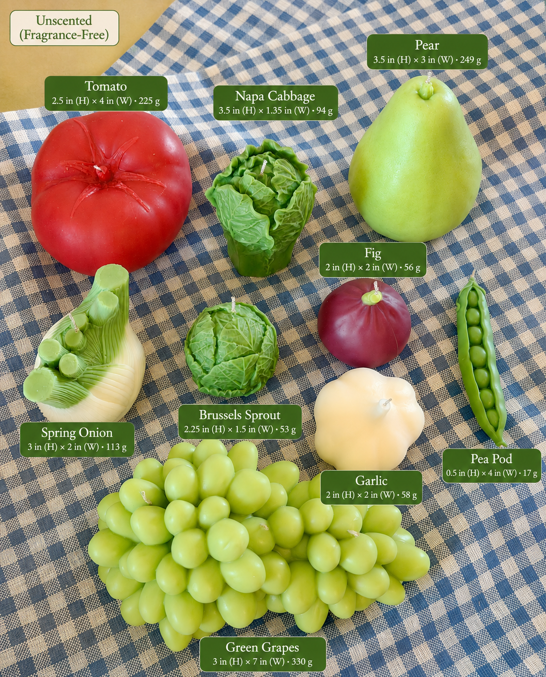 Fresh Harvest Candle Collection