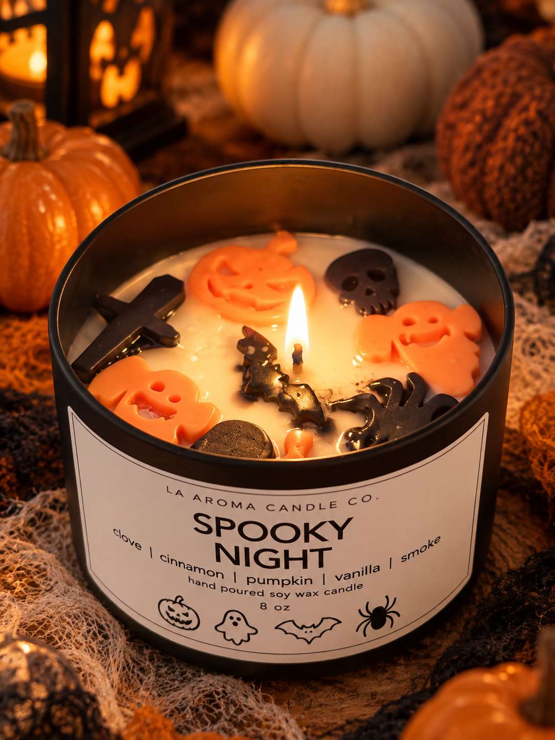 Spooky Night Candle Jar | 8oz
