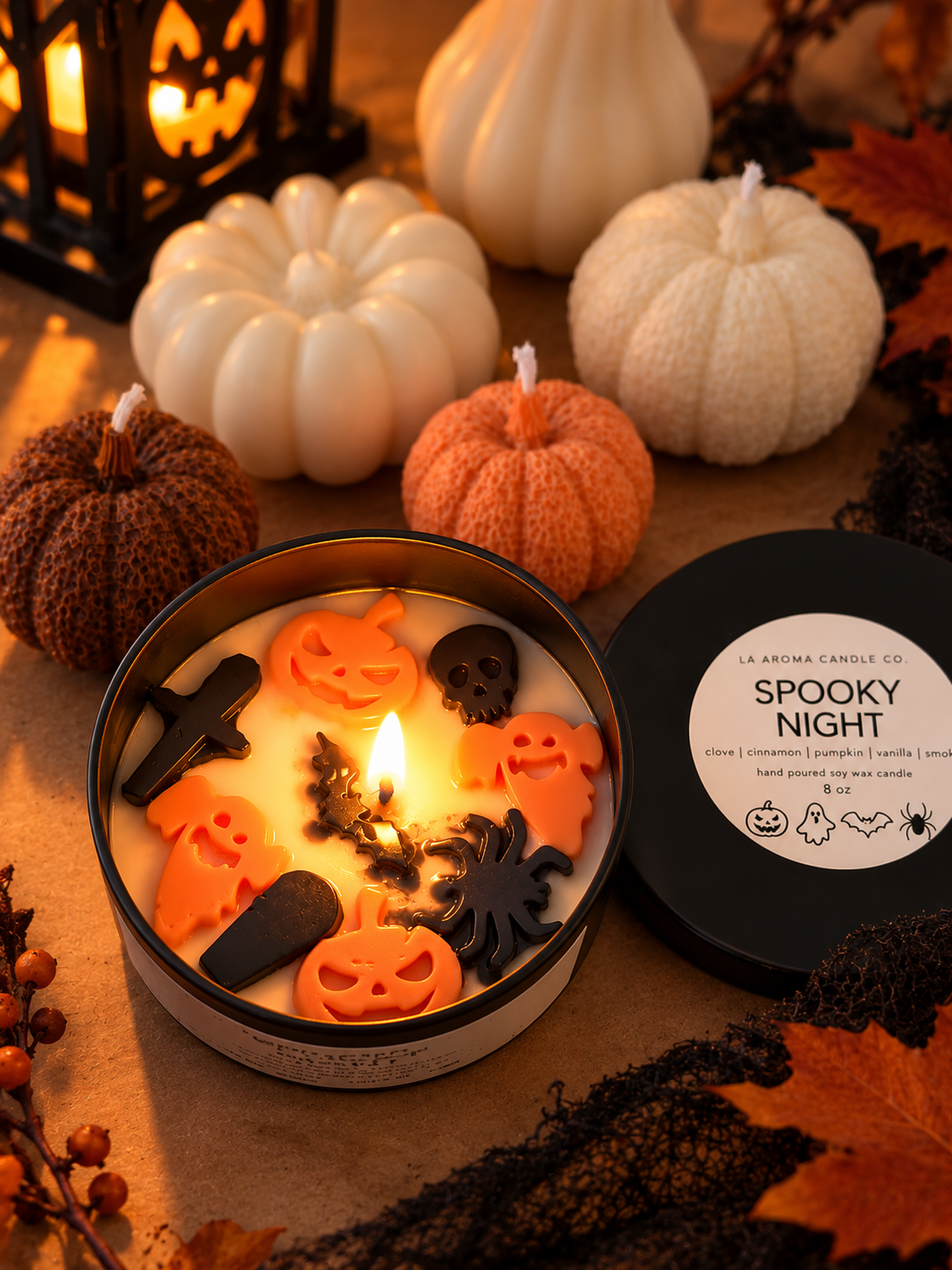 Spooky Night Candle Jar | 8oz