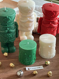 Christmas Pillar Candles