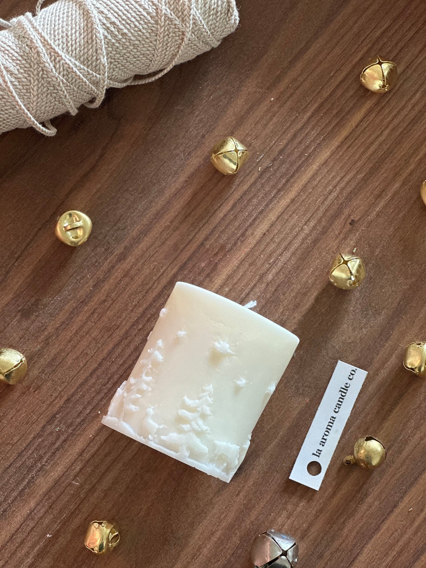 Christmas Pillar Candle