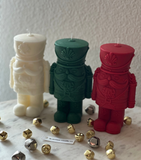 Holiday Soldier Shaped Candle