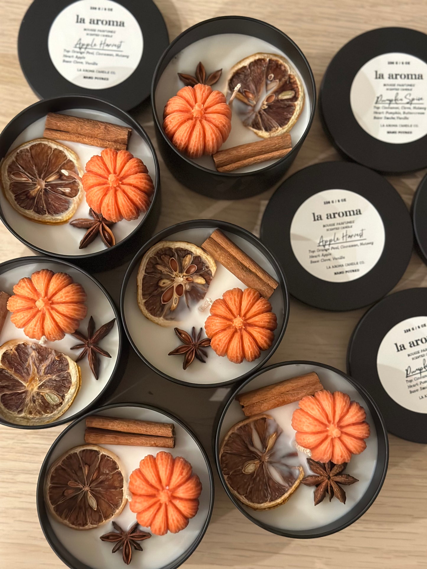 Pumpkin Candle Jar | 8oz