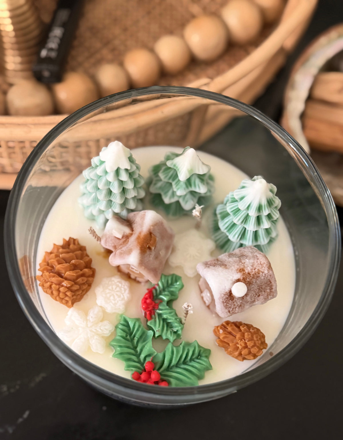 Frosted Wonderland Candle | 20 oz Winter Village Soy Candle