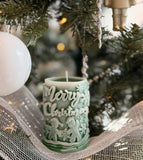 Snowy Forest Christmas Candle | Fraser Fir Holiday Soy Candle