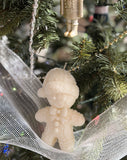 Gingerbread Christmas Boy Candle | Handmade Soy Wax Holiday Candle | Christmas Decor