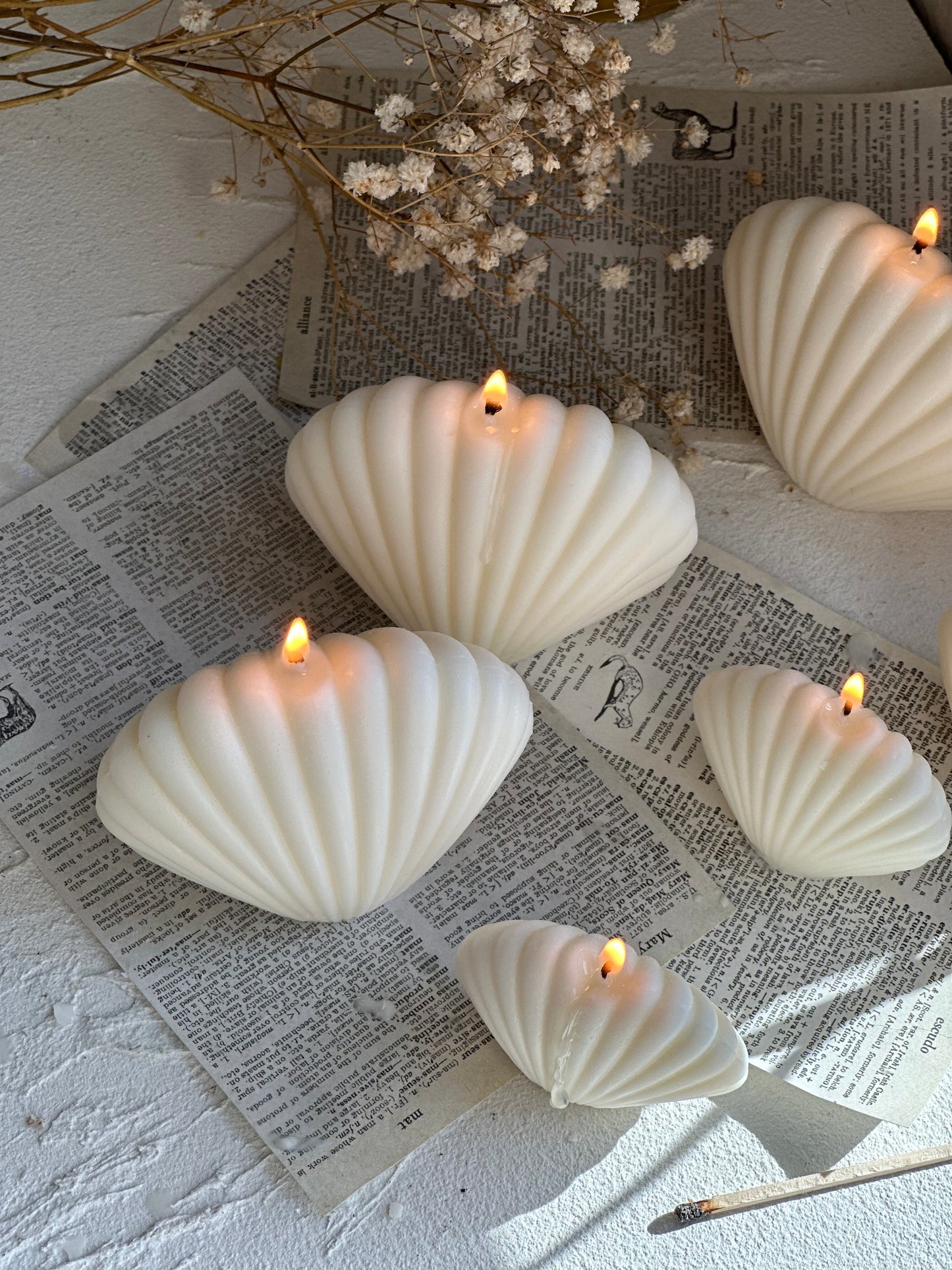 Classic Sea Shell Candle