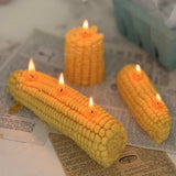 Corn Candle, Handmade Corn-Shaped Soy Wax Candle