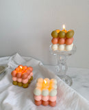Fall Season Bubble Candle