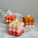 Fall Season Bubble Candle