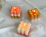 Fall Season Bubble Candle