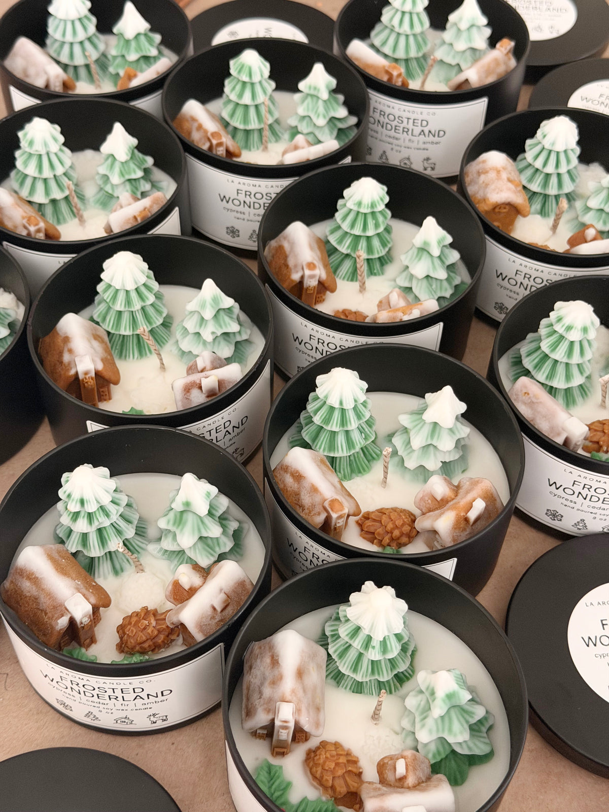 Christmas Village Candle