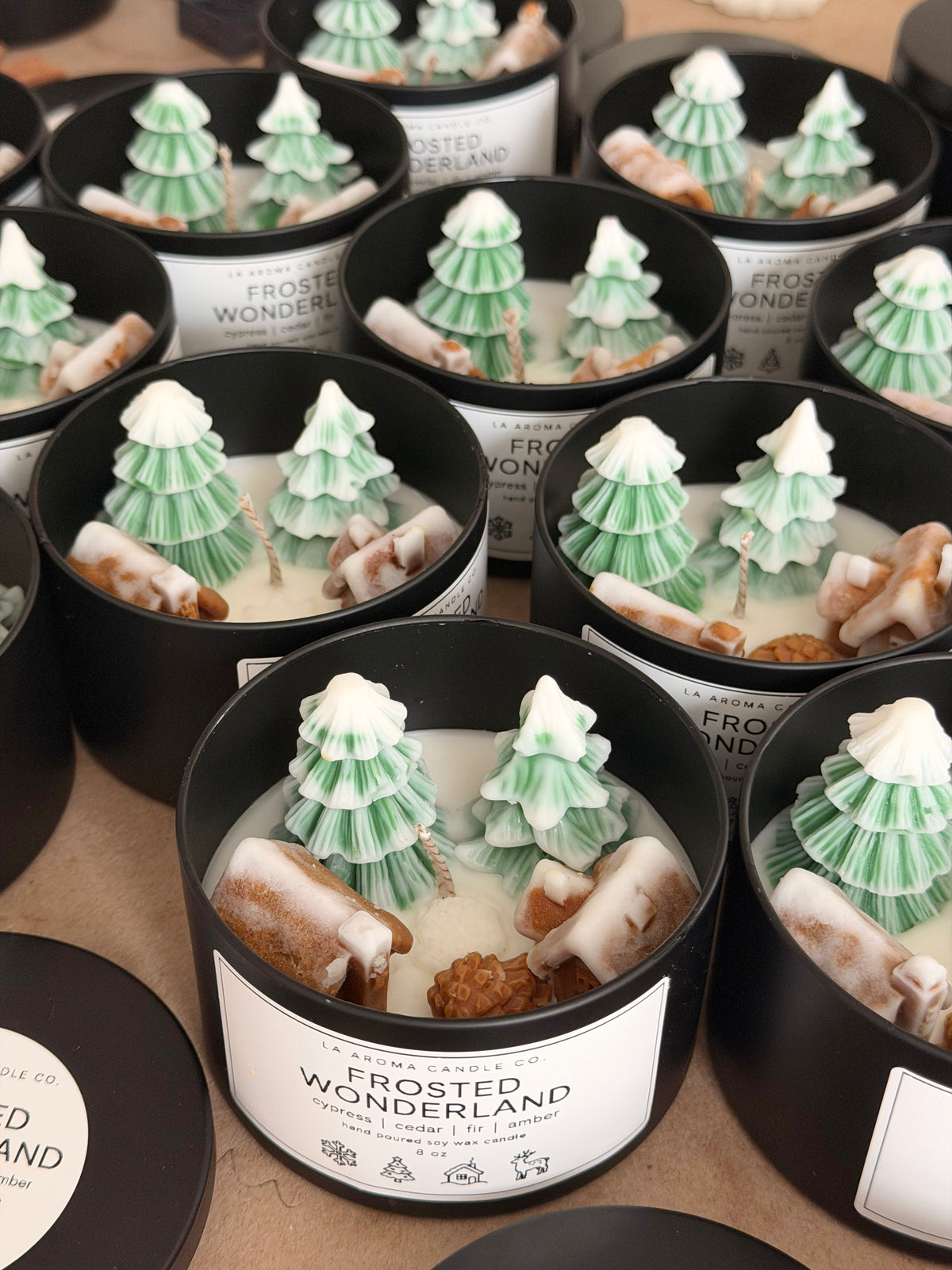 Christmas Village Candle
