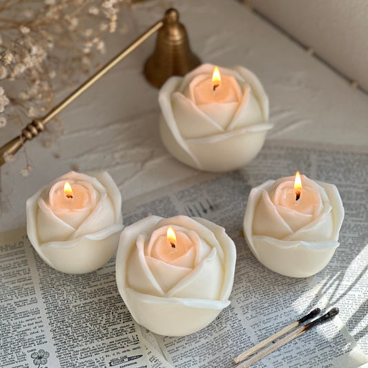 Blooming Rose Candle (1 pc)