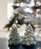 Christmas Tree Candles | Mini & Classic Holiday Decor | Handmade Soy Wax Christmas Candles