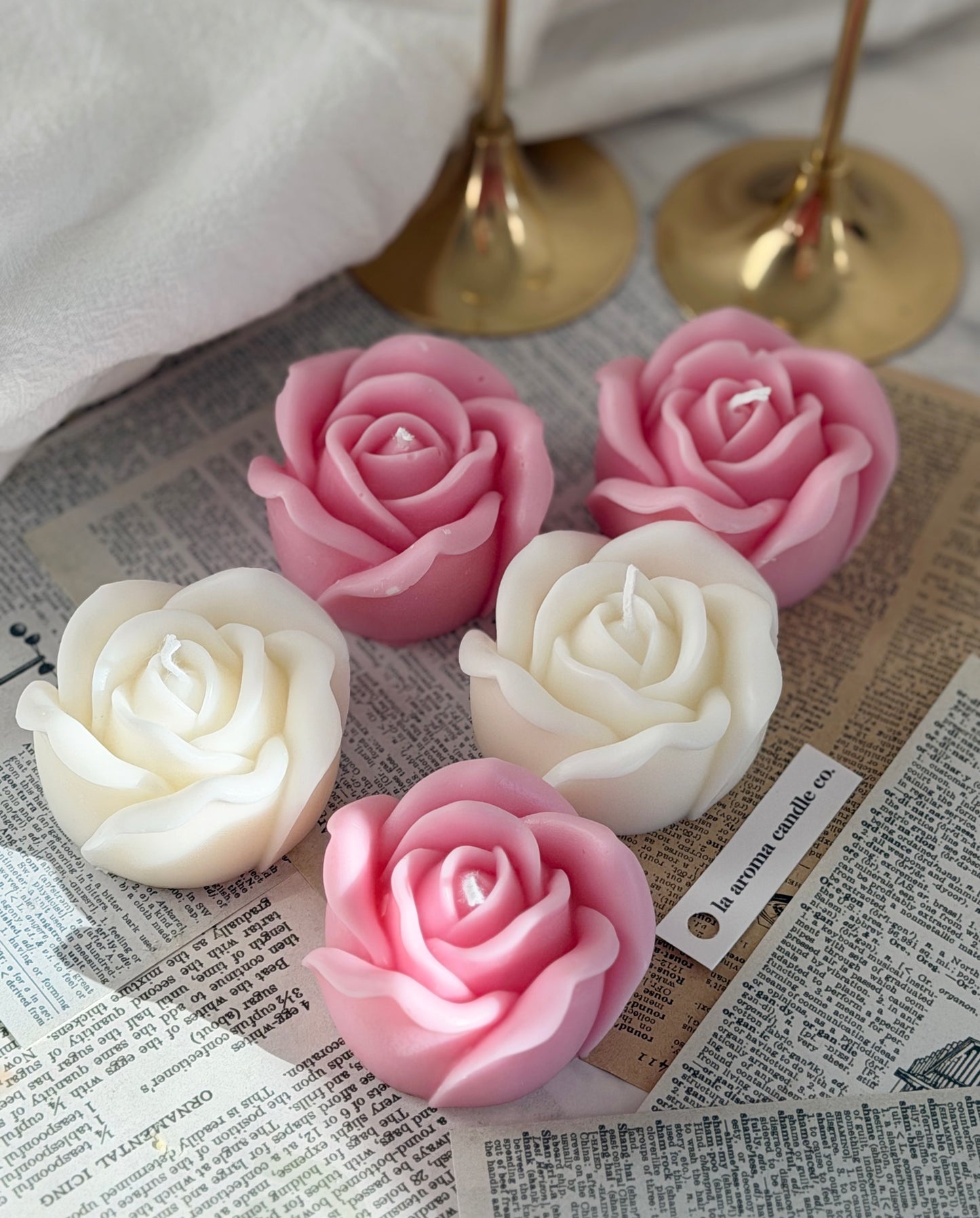 Romantic Rose Candle