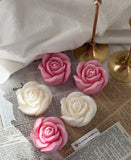 Romantic Rose Candle – Handmade Soy Wax Floral Candle