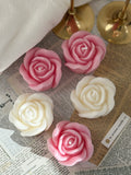 Romantic Rose Candle – Handmade Soy Wax Floral Candle