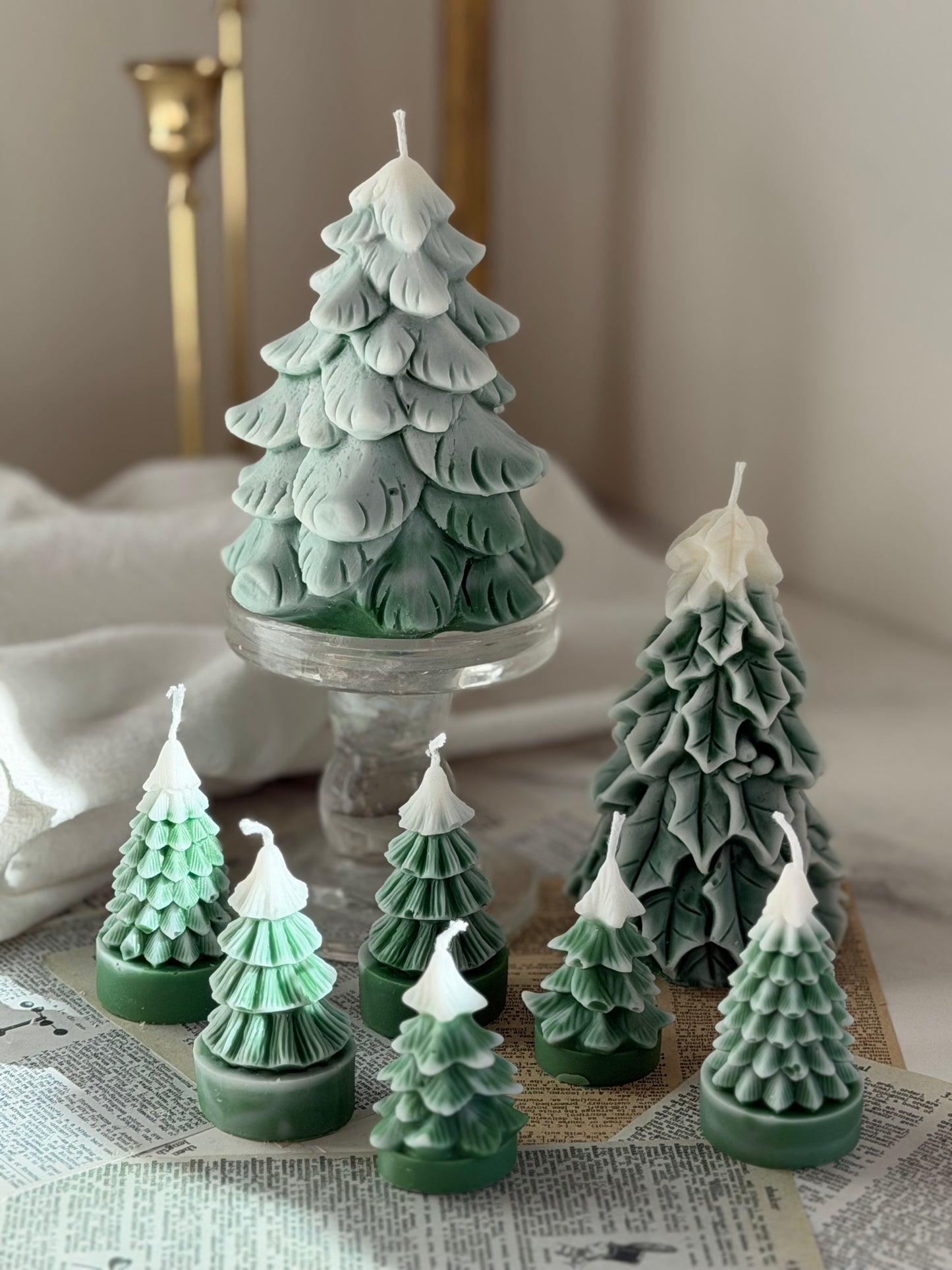 Mini & Classic Christmas Tree Candles