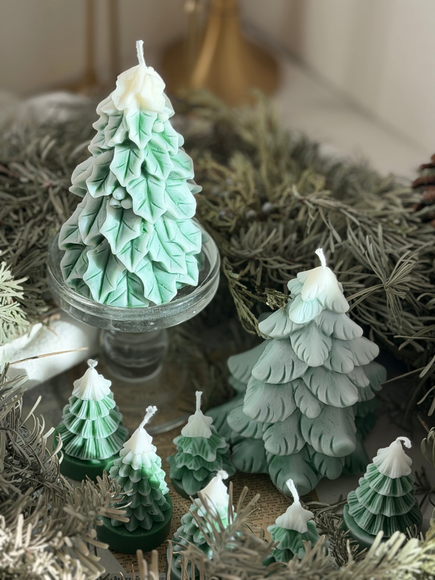 Mini & Classic Christmas Tree Candles