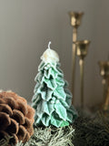 Christmas Tree Candles | Mini & Classic Holiday Decor | Handmade Soy Wax Christmas Candles