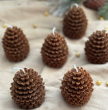 Pine Cone Candle