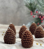 Pine Cone Candle
