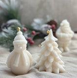Cute Christmas Tree Candle