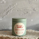 9oz Yaupon Tea and Jasmine/ Candle Tin/ Wood Wick