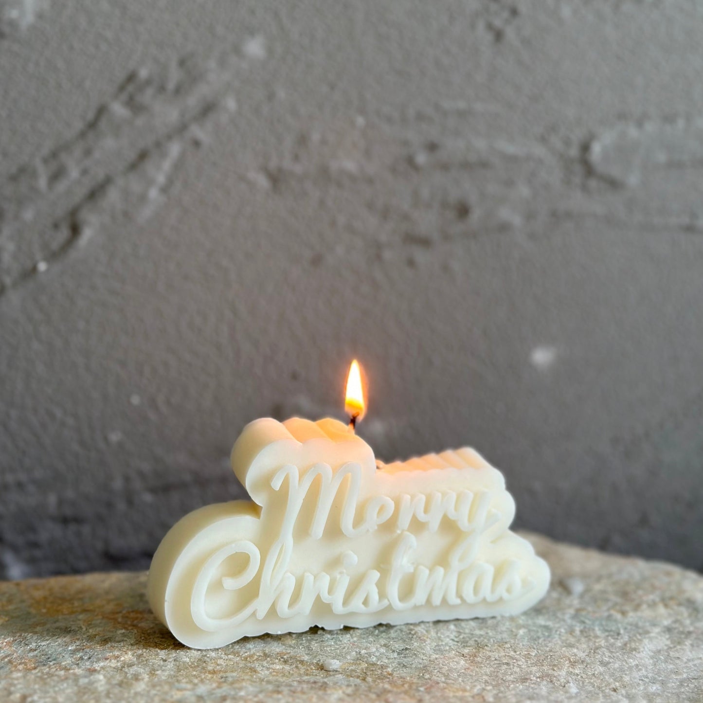 "Merry Christmas" Candle