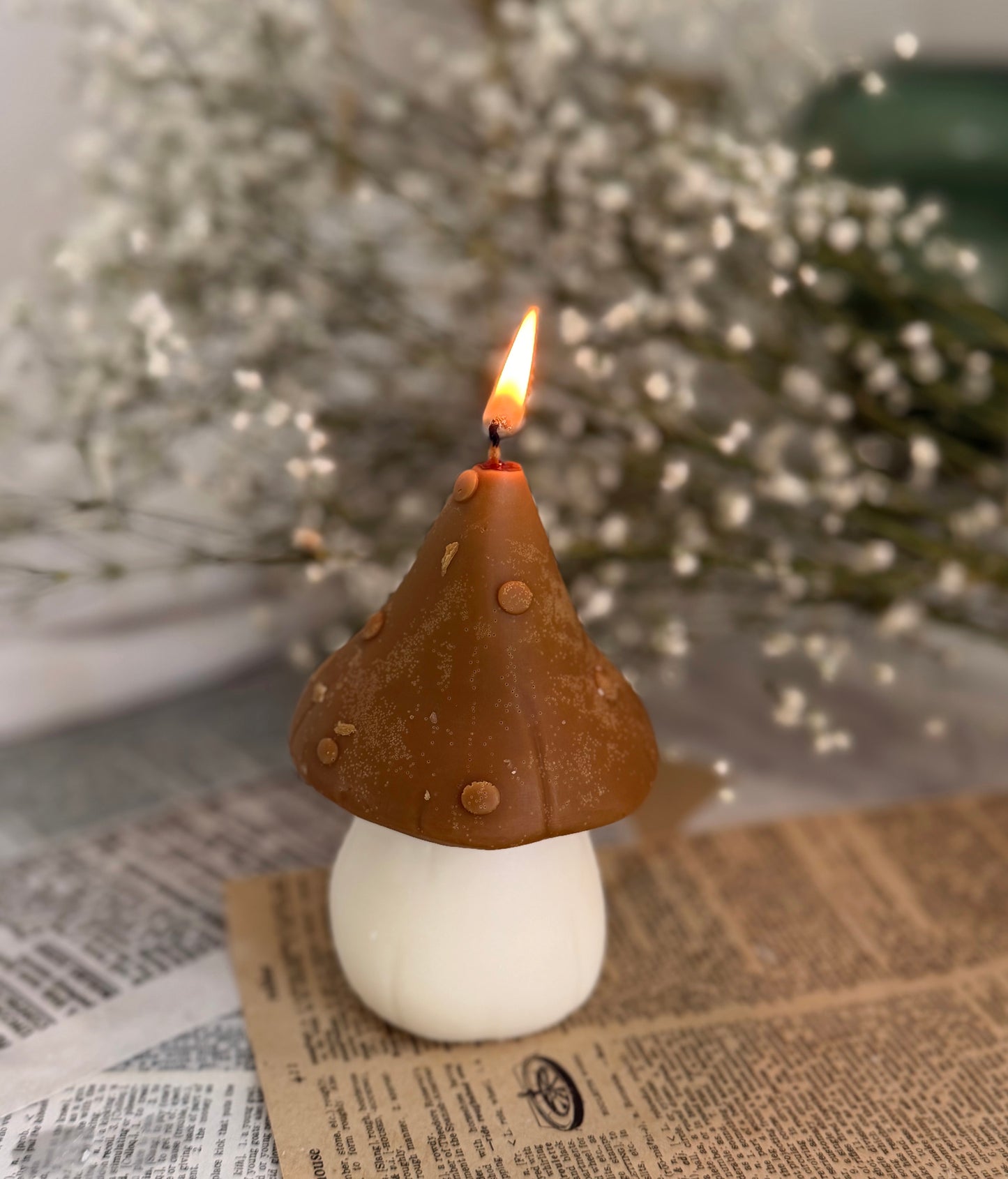 Mushroom Candle