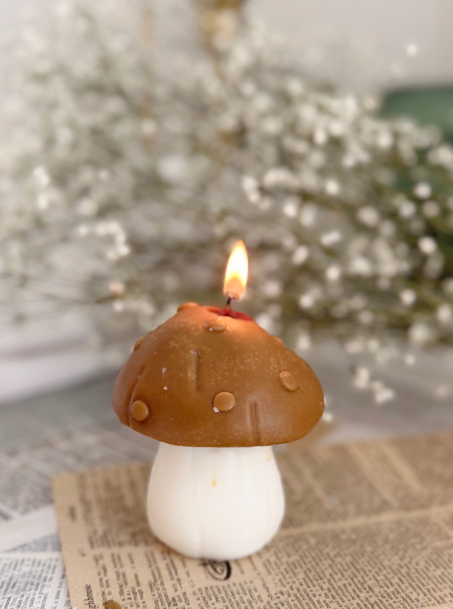 Mushroom Candle