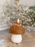 Mushroom Candle – Handmade Spring Candle