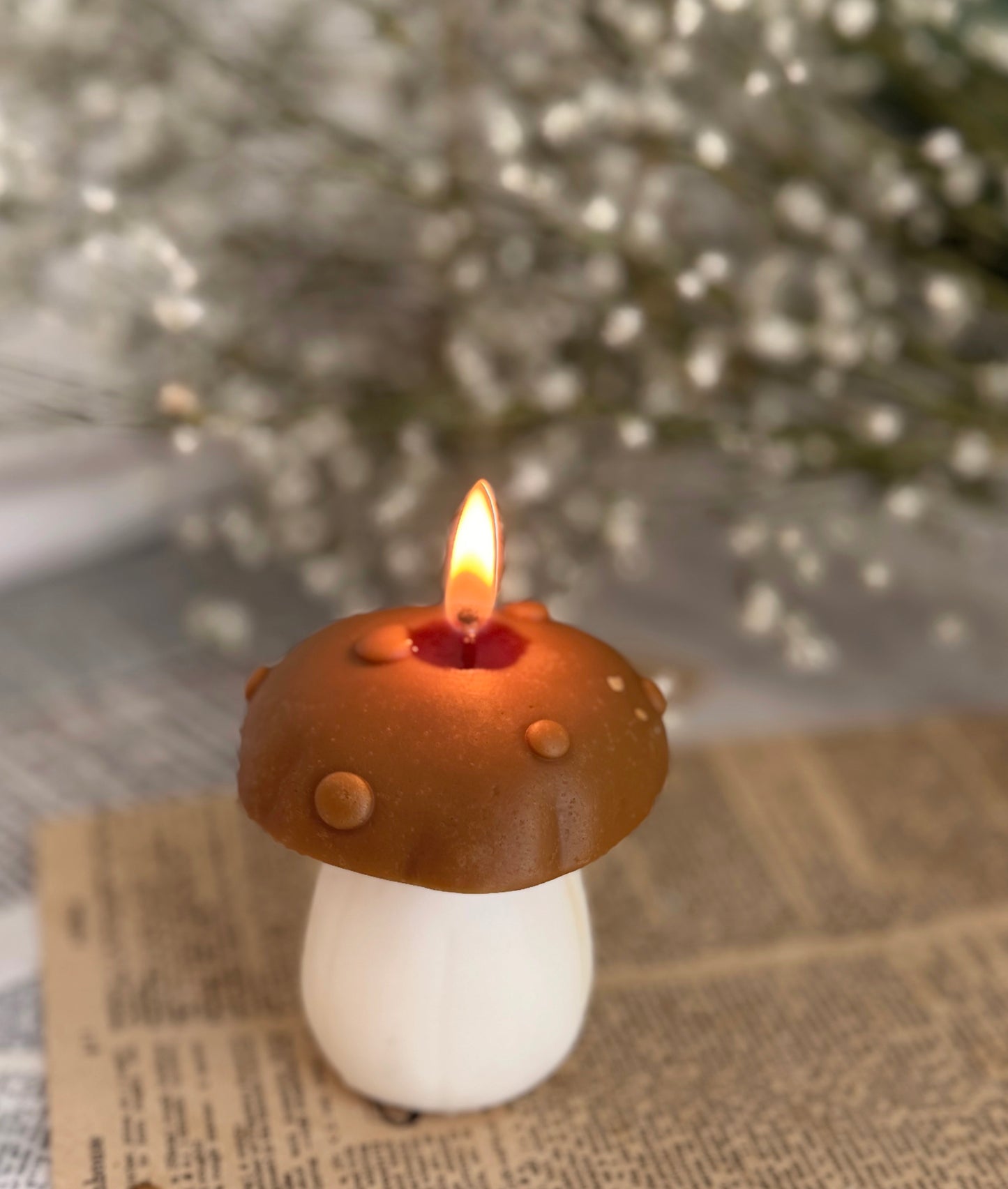 Mushroom Candle