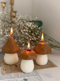 Easter Bunny, Mushroom & Egg Candle – Handmade Spring Candle