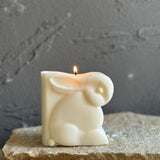Luna Rabbit Candle